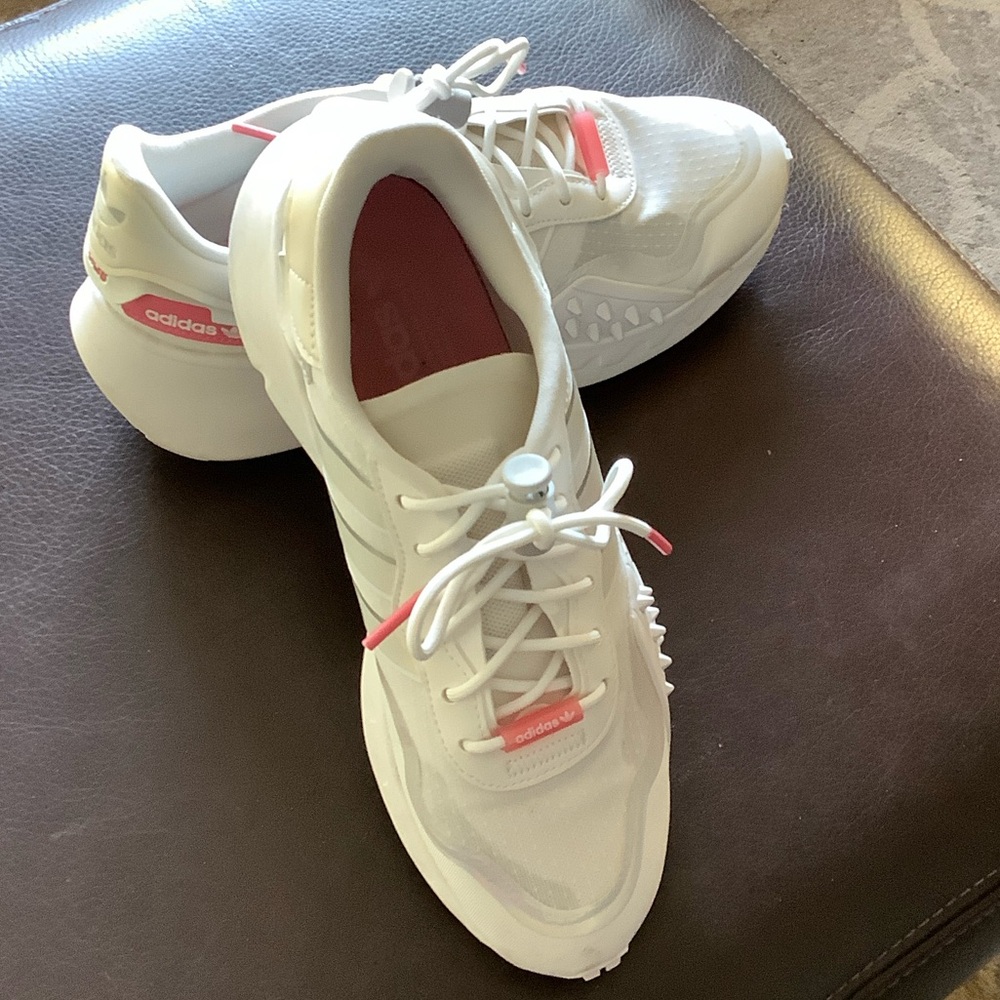 Adidas Women's White Athletic Shoes